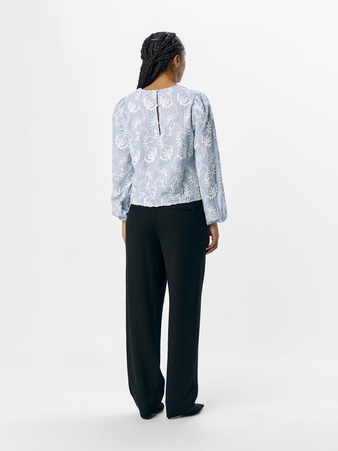 OBJMYA Top - Kentucky Blue - VERO MODA & VILA Bergvik